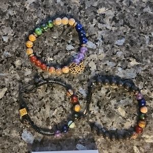 Bivei Chakra bracelets.